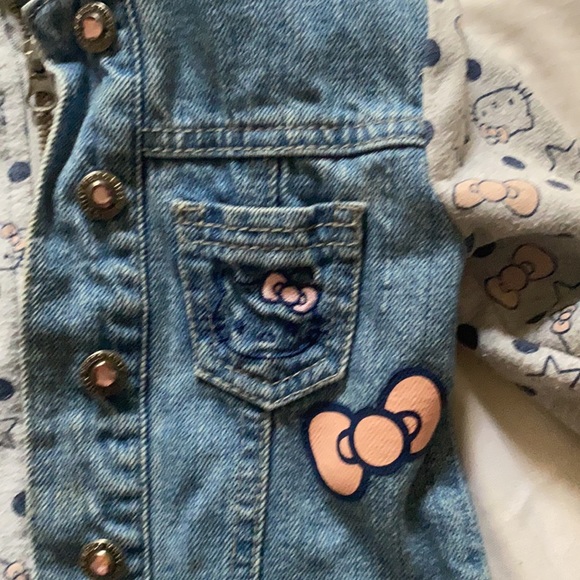 Hello Kitty Jean Jacket - Picture 2 of 4